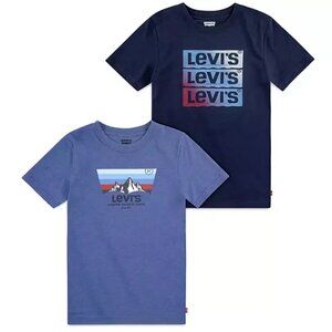 Levi's Boys 2 Pack Short-Sleeve Tees